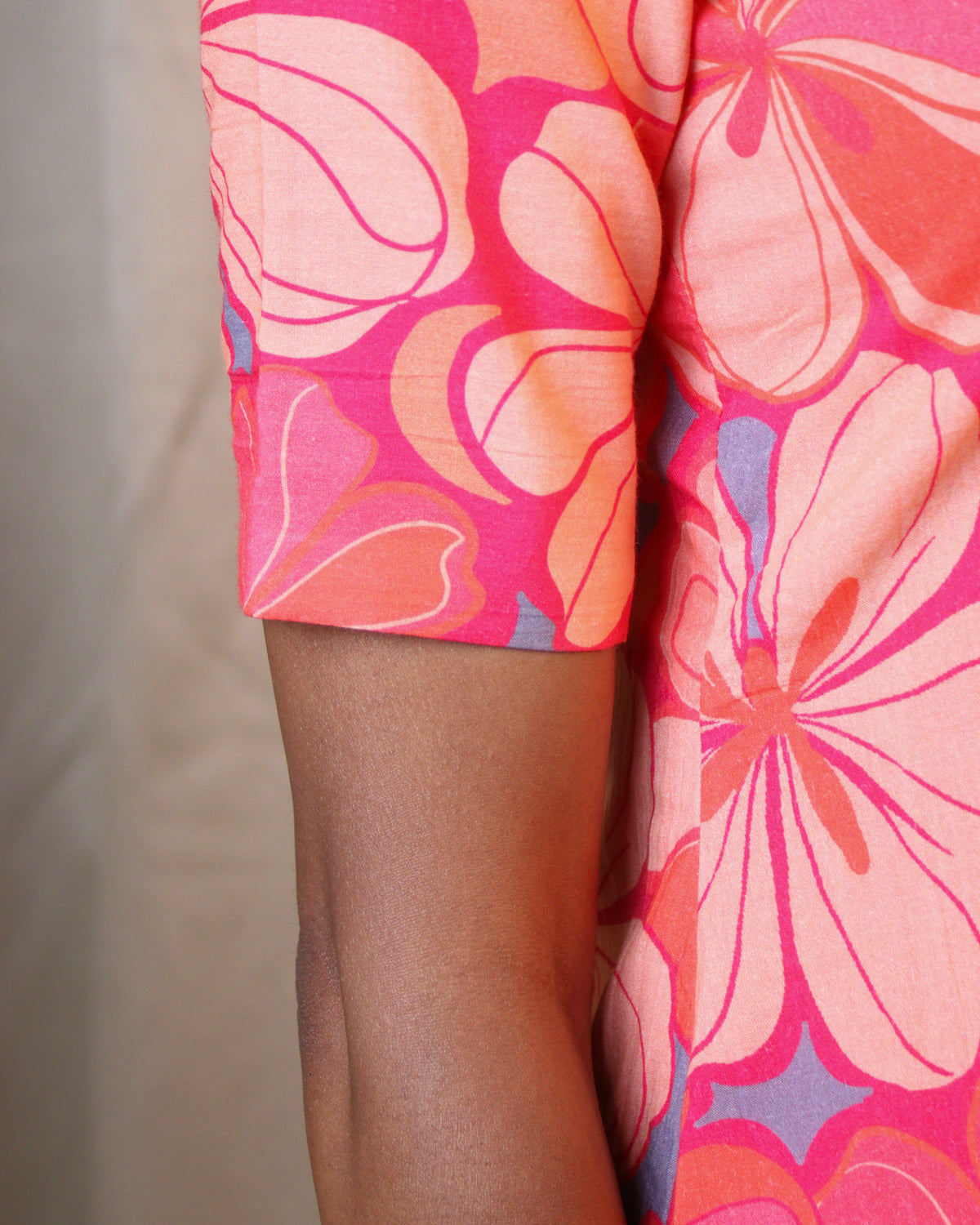 Pink Flowers CO-ORD Set