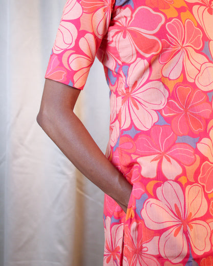Pink Flowers CO-ORD Set