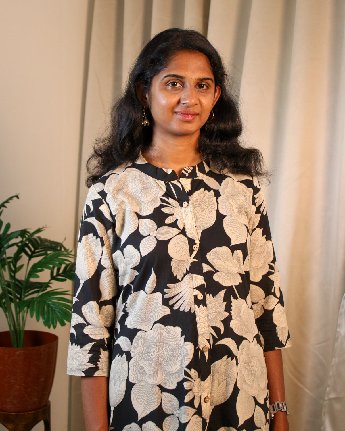 BW Flower CO-ORD Set