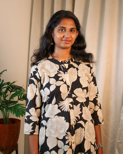 BW Flower CO-ORD Set