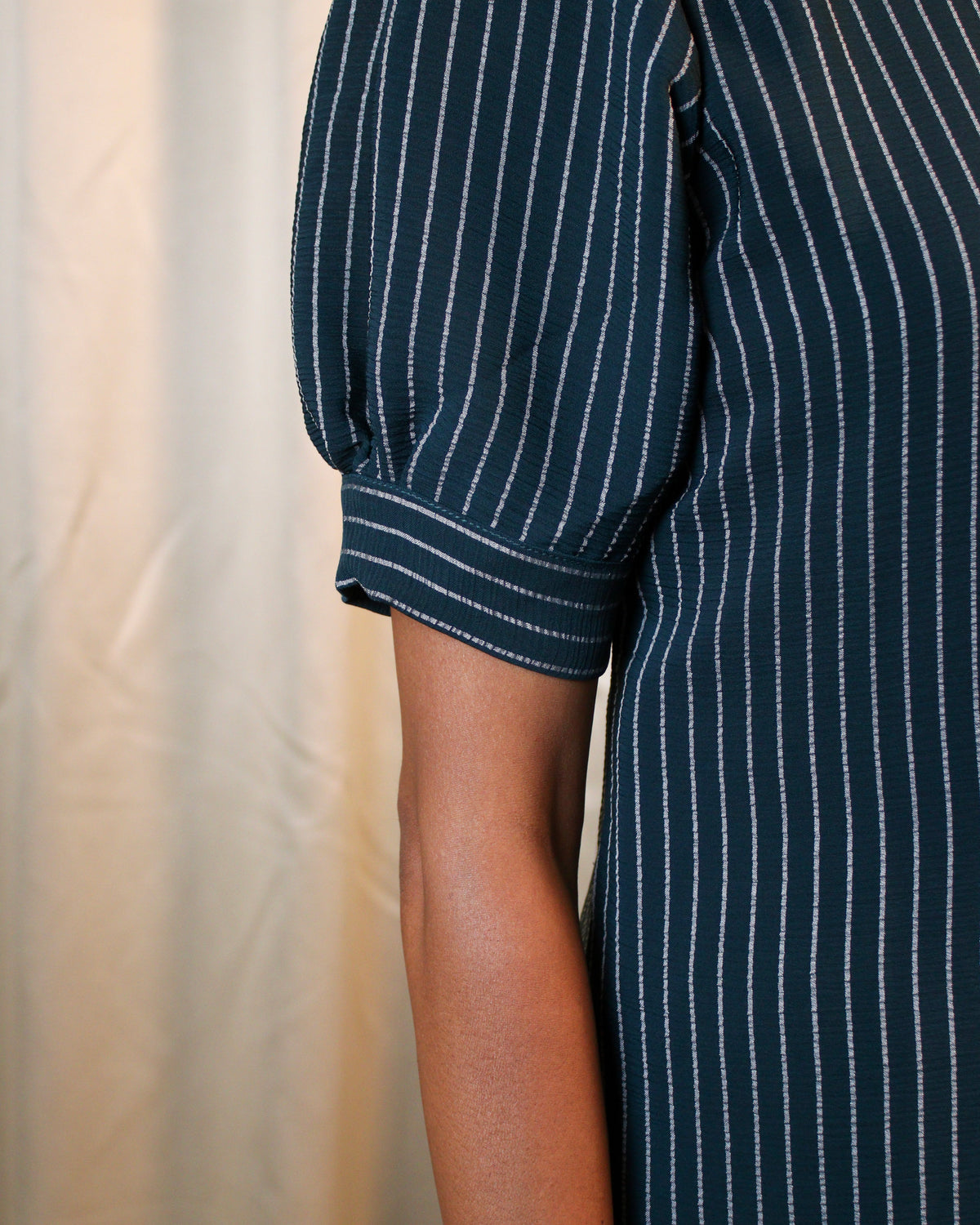 Teal Green Midnight Striped CO-ORD Set